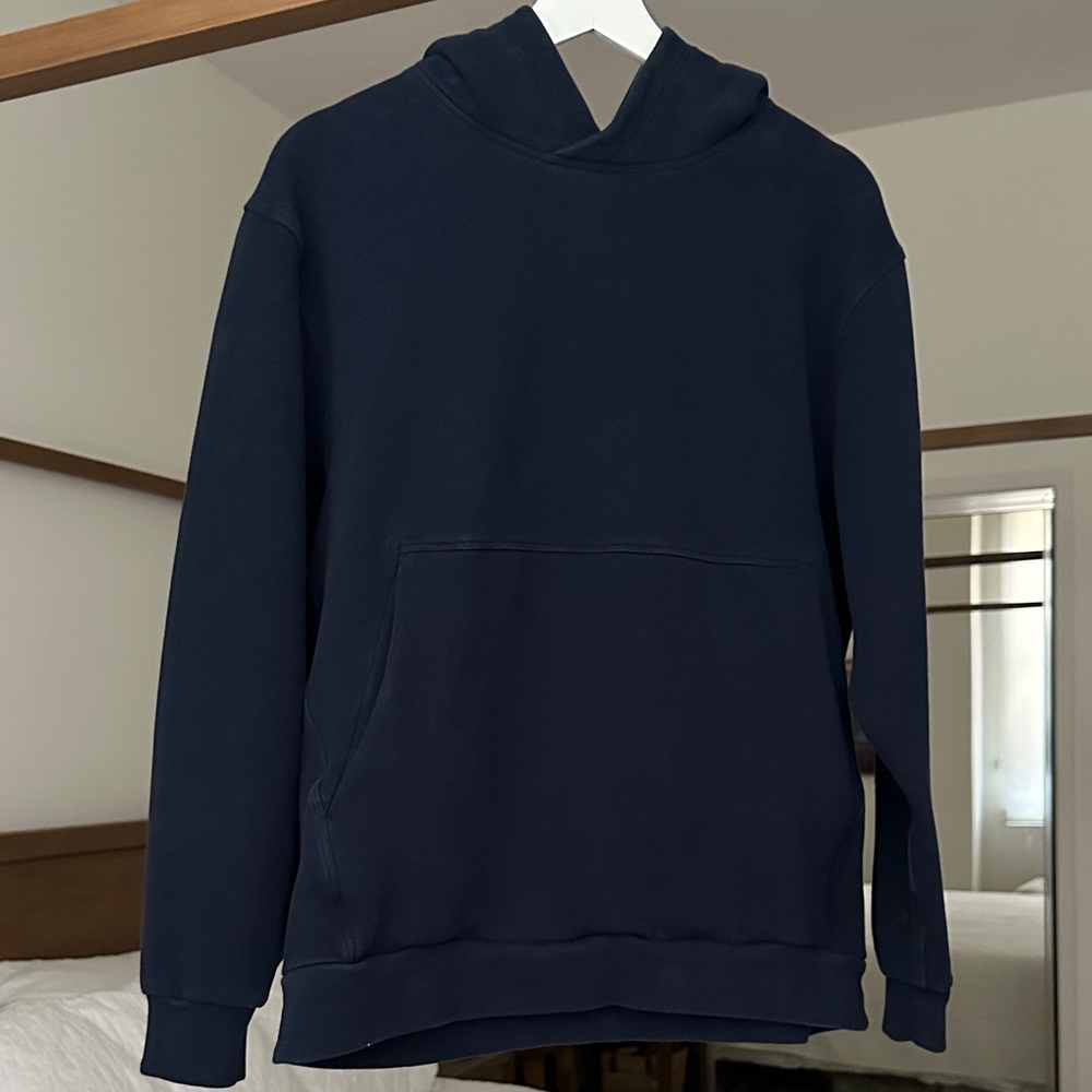 Lululemon Men's Steady State Navy Hoodie size Medium